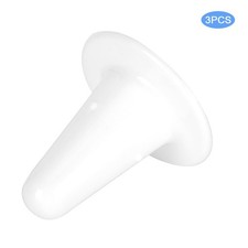 3PCS White Cow Fake Hard