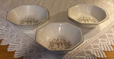 Johnson Brothers Eternal Beau SET of 3 SOUP / Cereal BOWLS 6 3/4" or 17cm