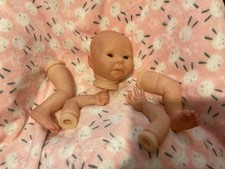 REBORN BOUNTIFUL BABY DOLL KADENCE UNFINISHED AND UNSEALED KIT OPEN BROWN EYES 