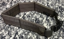 GENUINE TAG TACTICAL ASSAULT GEAR MOLLE SM PADDED PATROL BATTLE BELT. MEDIUM.