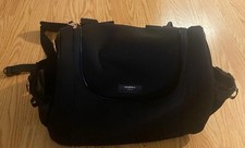 Storksak Poppy Luxe Convertible Diaper Bag Black  