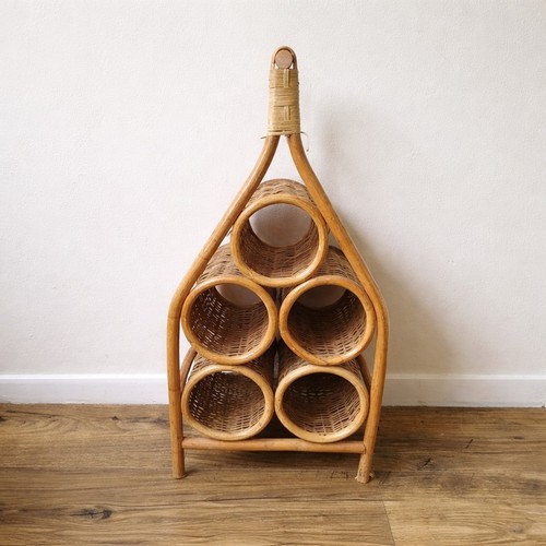 Vintage 70s rattan bamboo - vintage,
