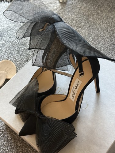 Jimmy choo black averl 100 - black, ymg