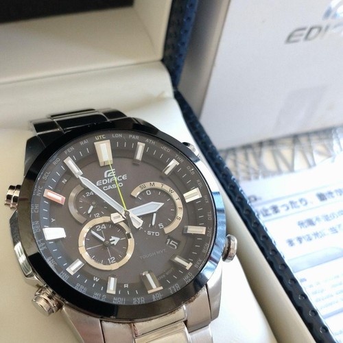 Complete set edifice casio eqw - edifice,