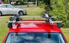 Thule Roof Bars + 2x Bike Racks + feet for VW Golf Mk7 (2013-2019)