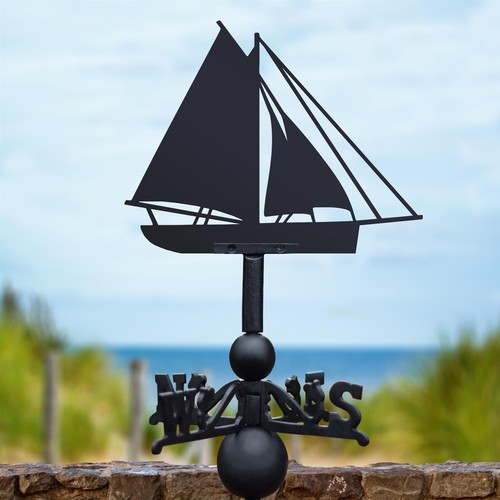 Cutter ship iron weathervane - cutter,