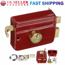 Vintage Front Door Lock Night