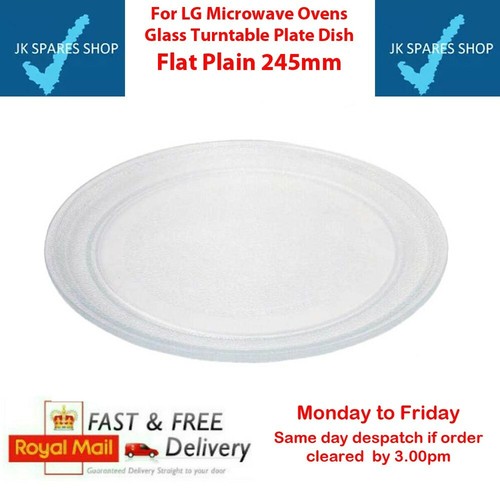 Glass plate for microwave - plate,