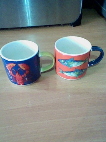 Rockfish espresso cups - , x2