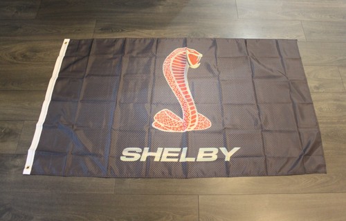 Shelby cobra banner flag - shelby,
