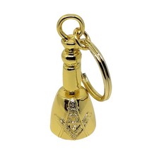 Masonic Maul Keyring Gold