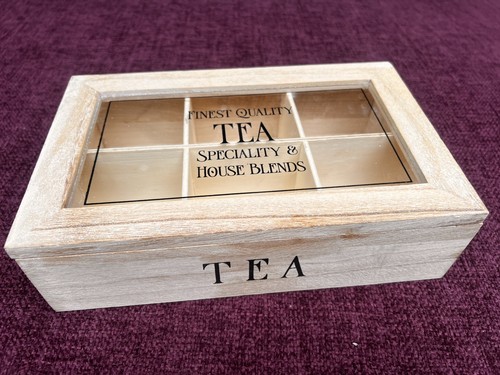 Vintage style wooden tea - wooden,