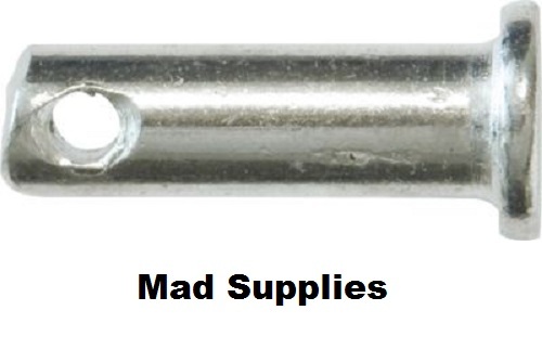 Clevis pins bright zinc - bright,