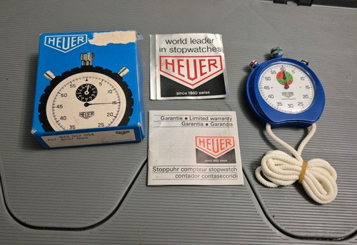 Heuer trackmaster stop watch - trackmaster,
