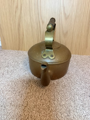 Vintage copper kettle with - kettle,