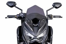 Puig Sport Screen Windshield Deflector Dark Smoke Kawasaki Z 800 & E 2013 - 2016