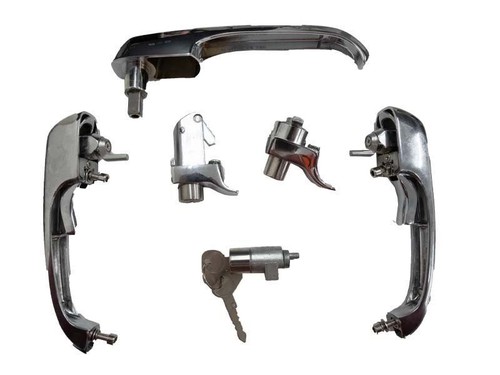 Door handle lock set rhd - handle,