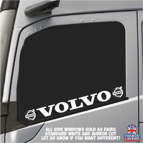 Volvo side window stickers - stickers,