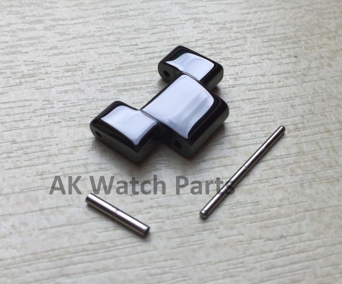 Black ceramic link fits - ceramic,