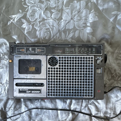 Sharp 6000 radio - sharp, &