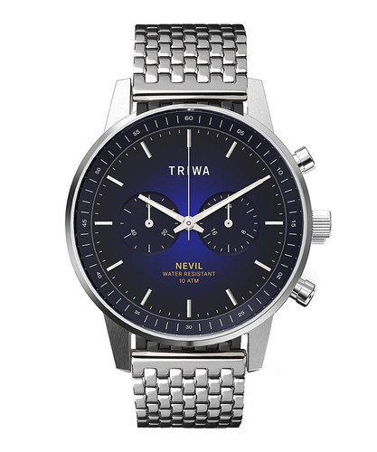 Triwa nevil chronograph blue - nevil,