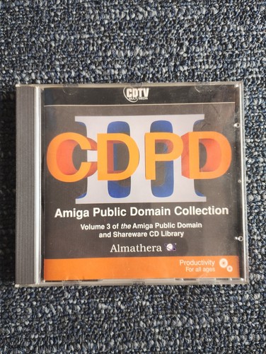 Commodore amiga cdtv cdpd - amiga/cdtv,