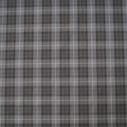Polyviscose tartan fabric - tartan,