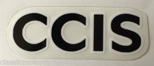SUZUKI GT750 GT550 GT380 GT250 GT185 GT125 AP50 RE5 TS "CCIS" SIDE PANEL DECAL