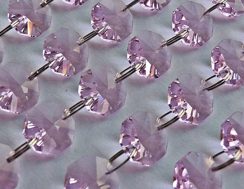Garland chandelier crystals - 1m,