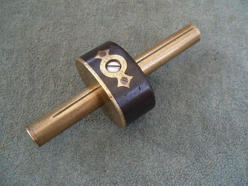 Nice brass stemmed - brass, ebony