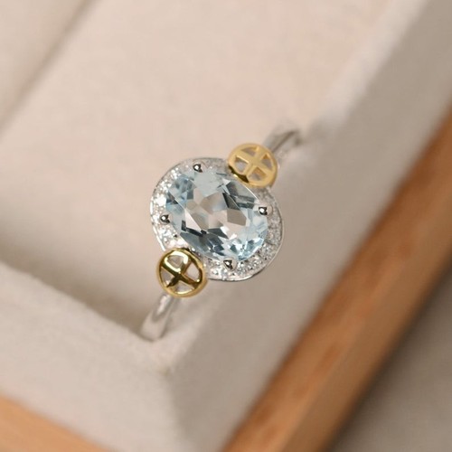 Natural aquamarine - aquamarine, &