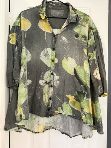 Grizas linen top with - grizas,