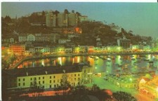 Devon Postcard - Torquay by Night   ZZ13