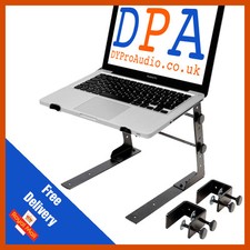 Pulse Height & Width Adjustable DJ Laptop Stand Computer DJ Lap Top