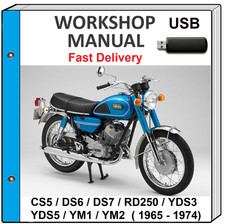 YAMAHA CS5 DS6 DS7 RD250 YDS3