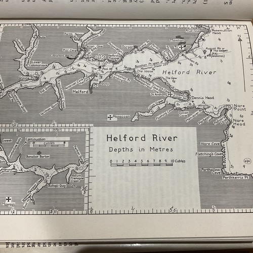 Vintage sea chart - vintage, nautical