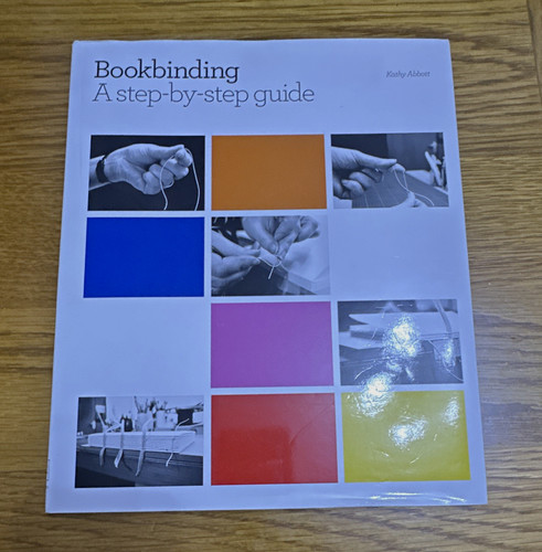 Bookbinding step by - bookbinding:, a