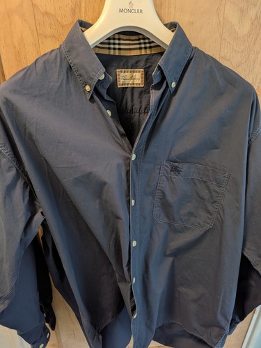 Vintage burberry navy blue - burberry,