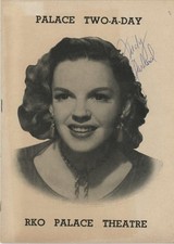Judy Garland-1951 Signed RKO