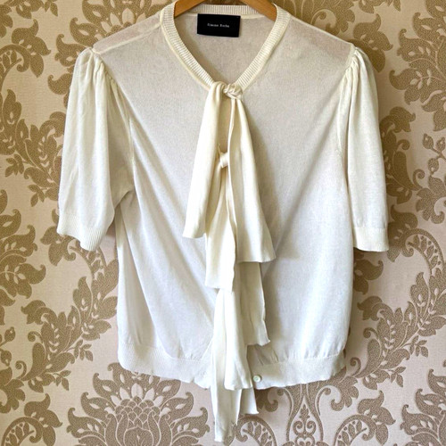 Simone rocha white neck bow - simone,
