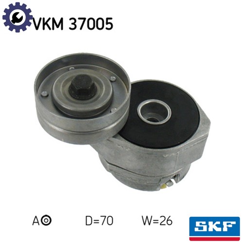 Belt tensioner vribbed - belt,
