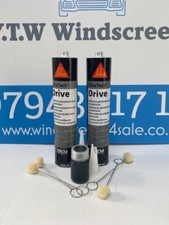 T4 CAMPER VAN Sikatack Drive Kit - 60 min SET Side Window Glue -BUDS & PRIMER OE