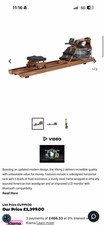 Fluid Rowing Machine Trainer