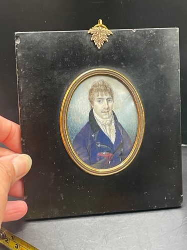 Miniature portrait painting - , of