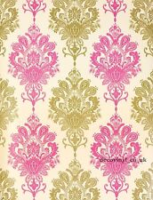 10M PINK DAMASK PINK STICKY