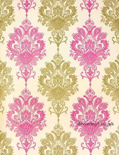 10m pink damask - damask,