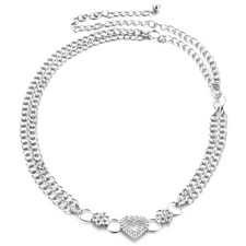 Women Diamante Waist Belt