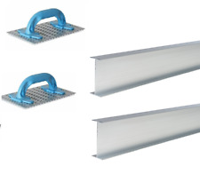 Render Scraping Tools ,  2x Nail Float Scratching Tools & 2 x 1.25mtr I-Bars 