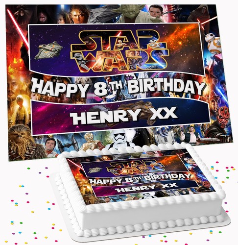 Star wars personalised - star,