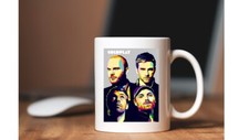 COLDPLAY MUG...VIVA LA VIDA....UNOFFICIAL MUSIC GIFT IDEA